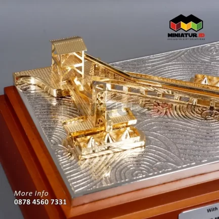 Detail Miniatur Barge Loading Conveyor Indexim Coalindo
