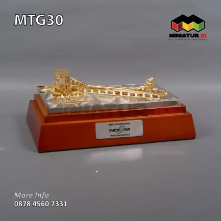 Miniatur Barge Loading Conveyor Indexim Coalindo