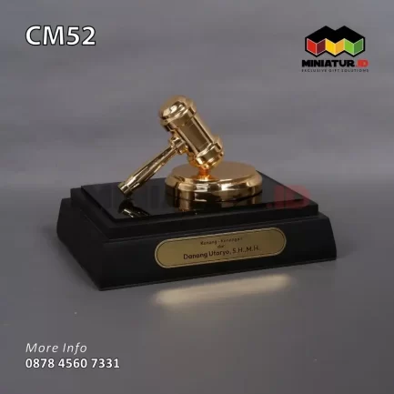 Miniatur Custom Palu Sidang