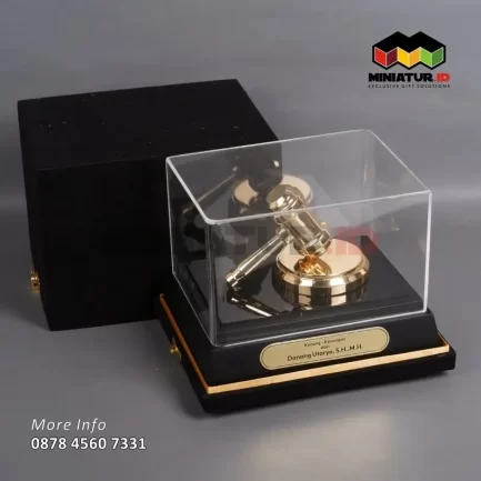 Box Miniatur Custom Palu Sidang