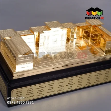 Detail Miniatur Bangunan POMG SMP Labschool Cibubur