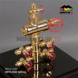 MTG33 Miniatur Wellhead Pertamina Hulu Rokan